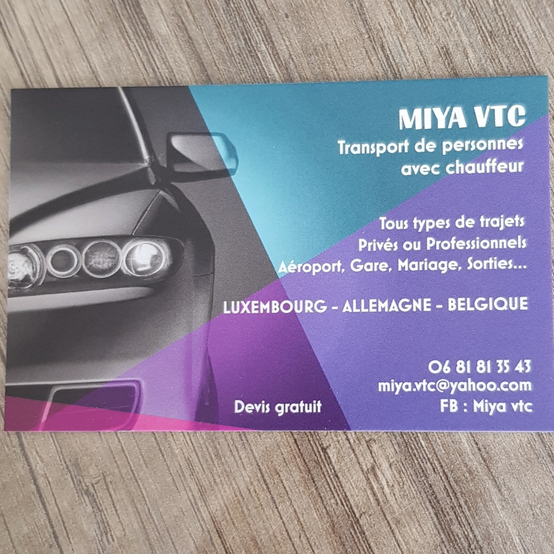 Photo de profil pour le VTC MIYA VTC à Metz